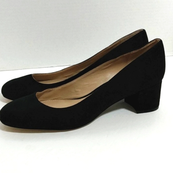 SAKS FIFTH AVENUE NEW BLACK VINCI PUMPS SIZE 8 - Picture 5 of 9